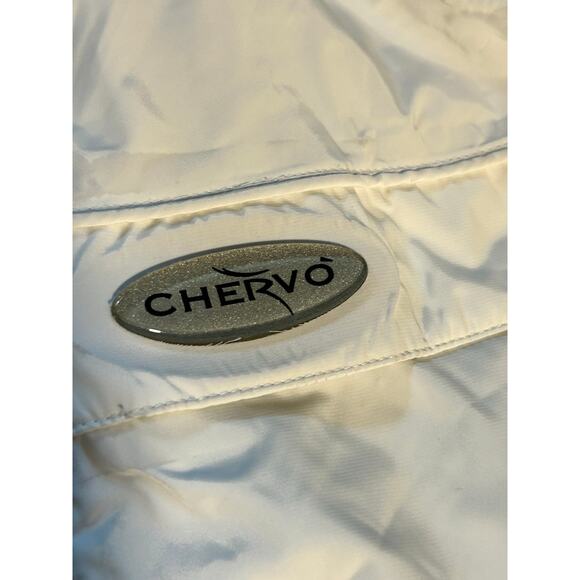 Chervo Italian Snow jacket Skii Snowboarding white Coat Women's Medium - Picture 3 of 15